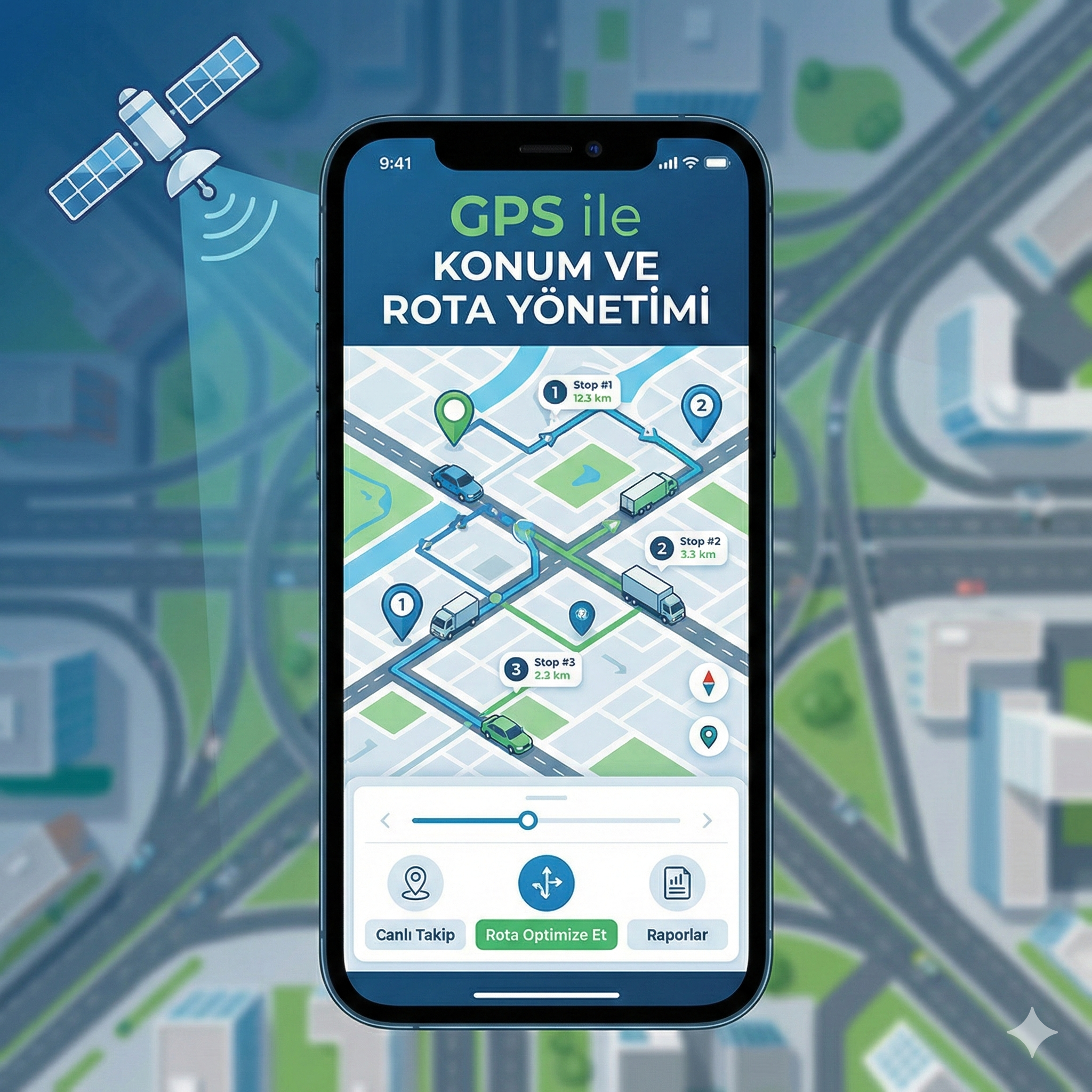 GPS ile Konum ve Rota Yönetimi